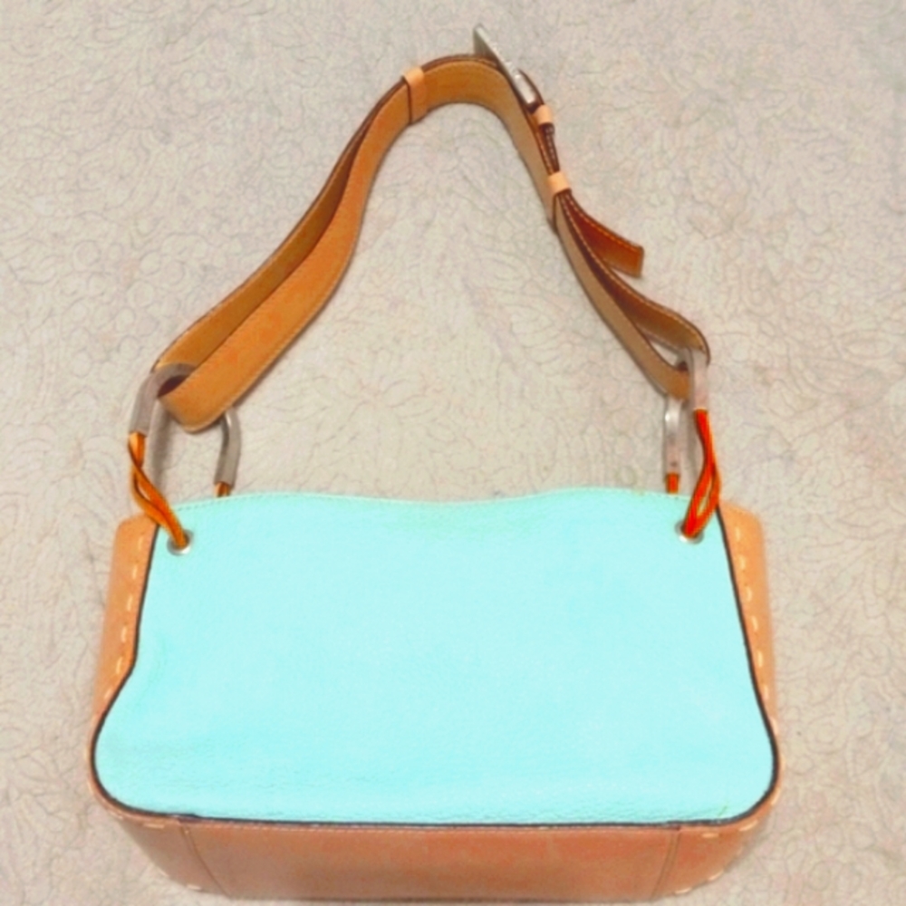 Fontana Di Trebbia leather bag purse/Rare/